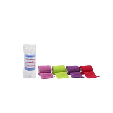 Bandage Elastic 3" Not Made With Natural Rubber Latex Cohesive Assorted - Surgical Supplies NY